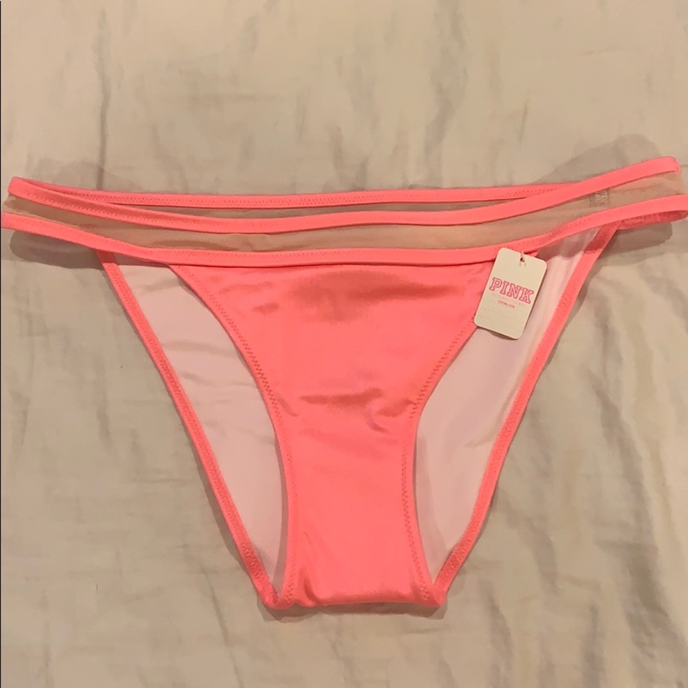 Mesh bikini bottom